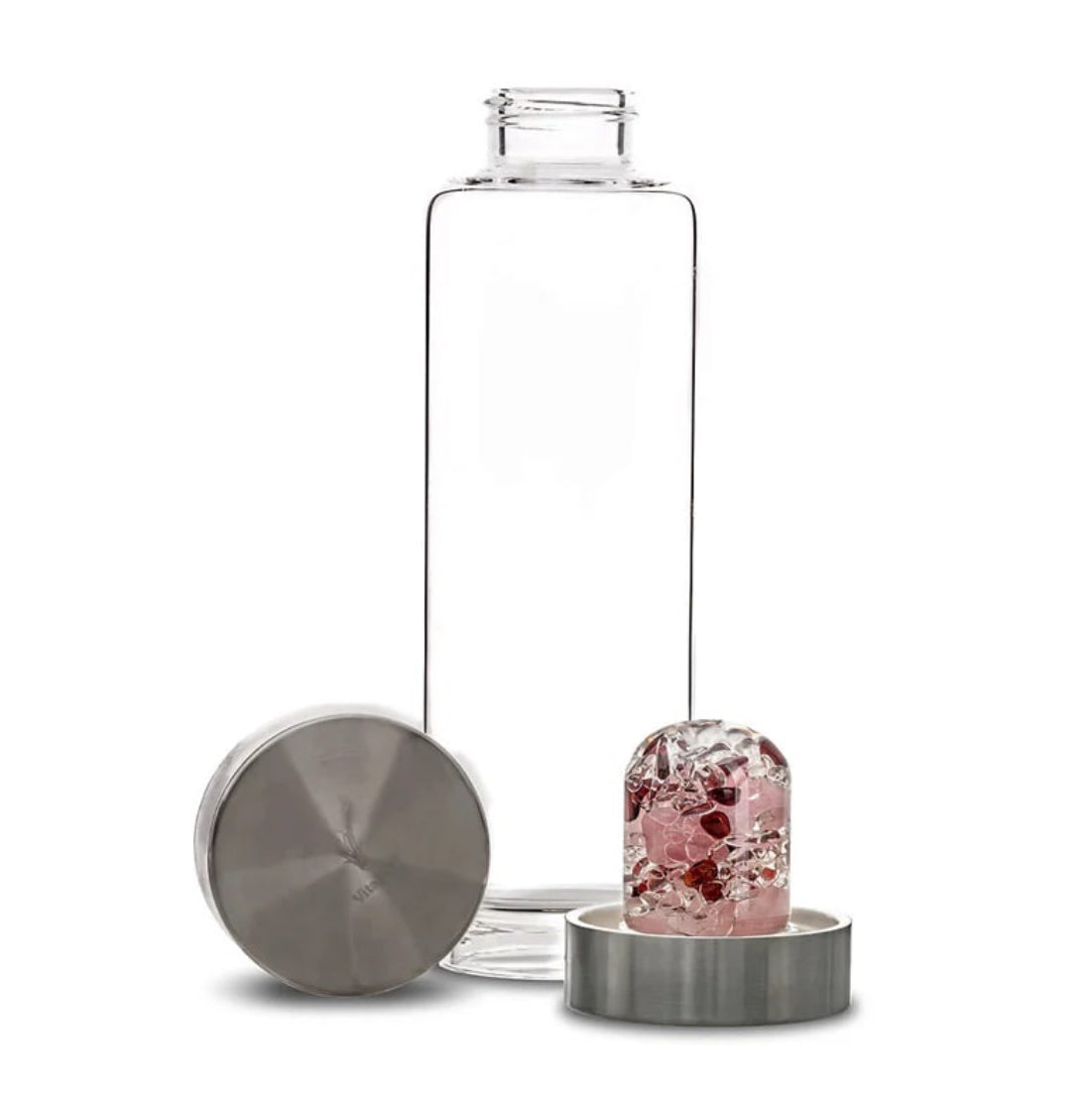 VitaJuwel VIA Love gem-water bottle. 500ml capacity