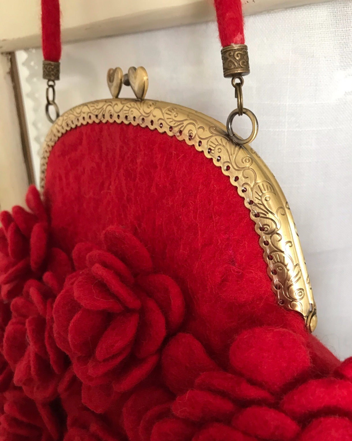 Artisanal Flower Special Occasion Bag