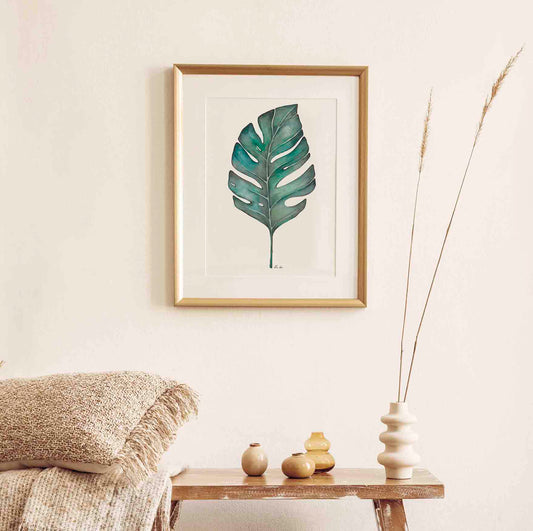 Impresión artística premium - Monstera