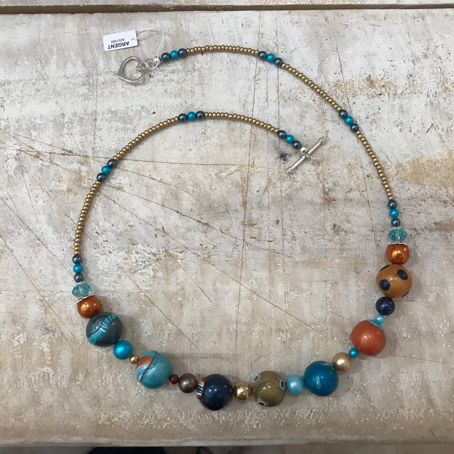 „Moroccan Spice“ Perlenkette „Empress“ von Stephanie Fraselle – Kunstvolles Schmuckdesign