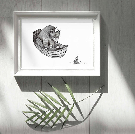 Premium Art Print - The Bears birthday