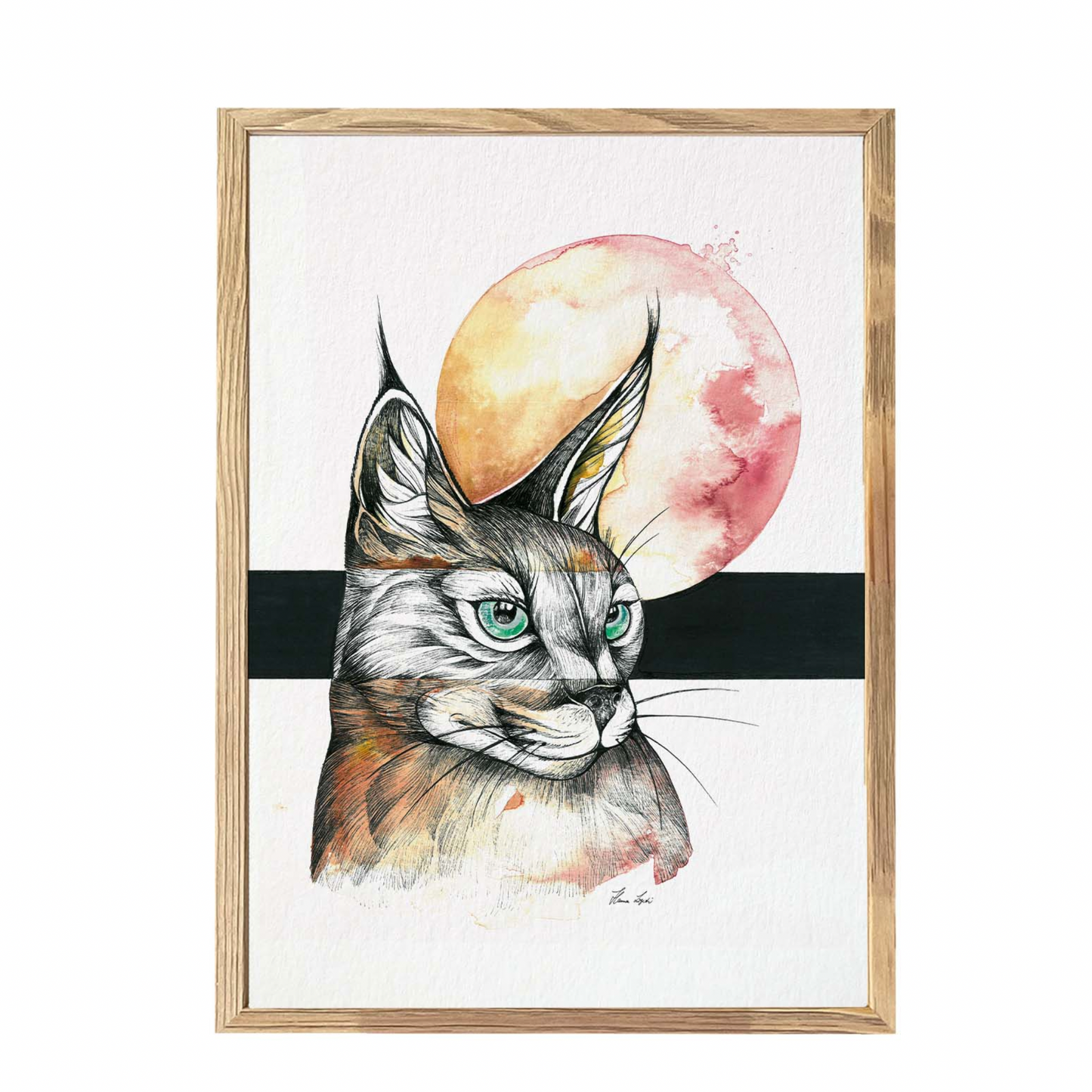 Premium Art Print - Lynx