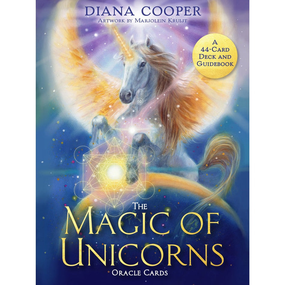 The Magic of Unicorns Oracle Cards A 44-Card Deck and Guidebook