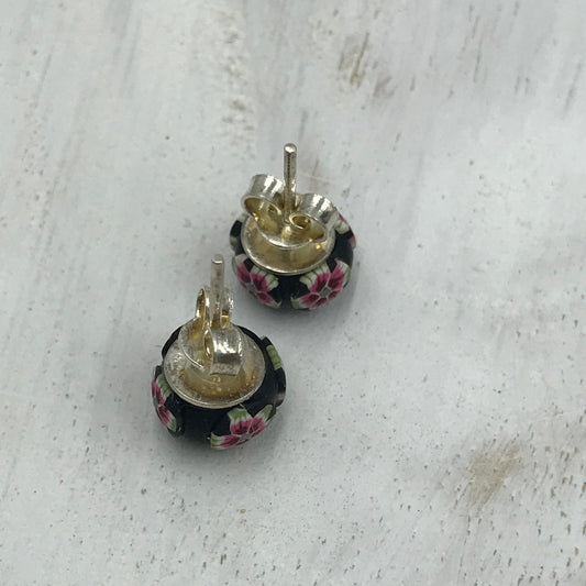 „Zaubergarten“ 925 STERLING SILBER – handgefertigte Ohrstecker – von Stephanie Fraselle – Kunstvolles Schmuckdesign