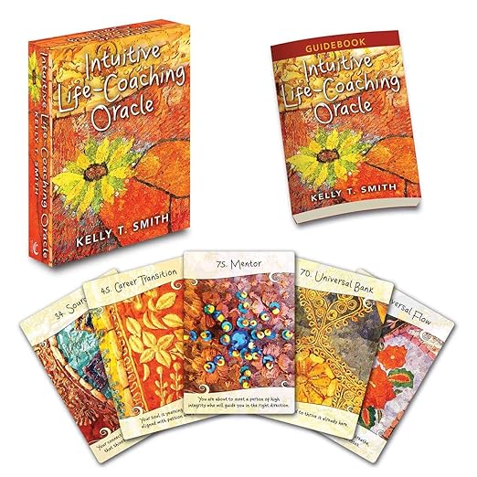 Intuitive Life-Coaching Oracle – 77 Cards for Guidance, Wisdom & Personal Growth by Kelly T Smith