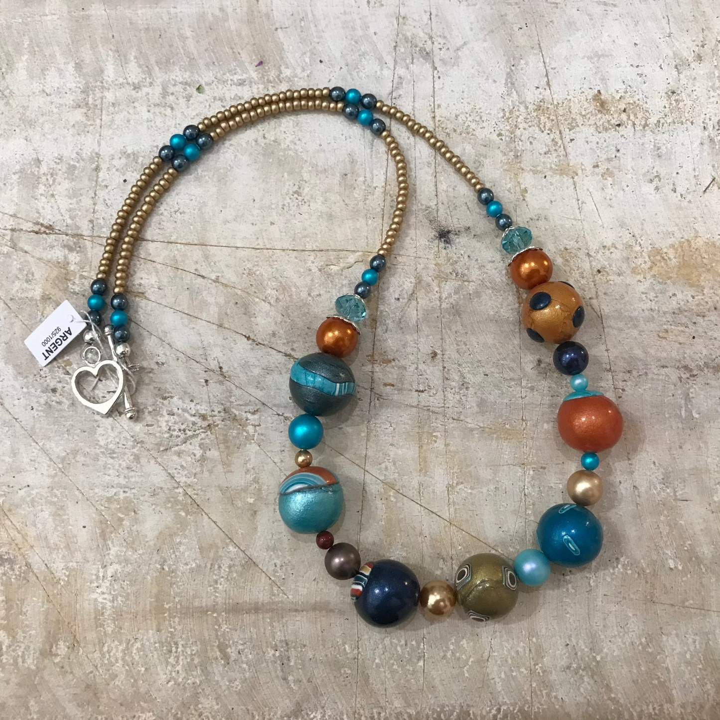 „Moroccan Spice“ Perlenkette „Empress“ von Stephanie Fraselle – Kunstvolles Schmuckdesign