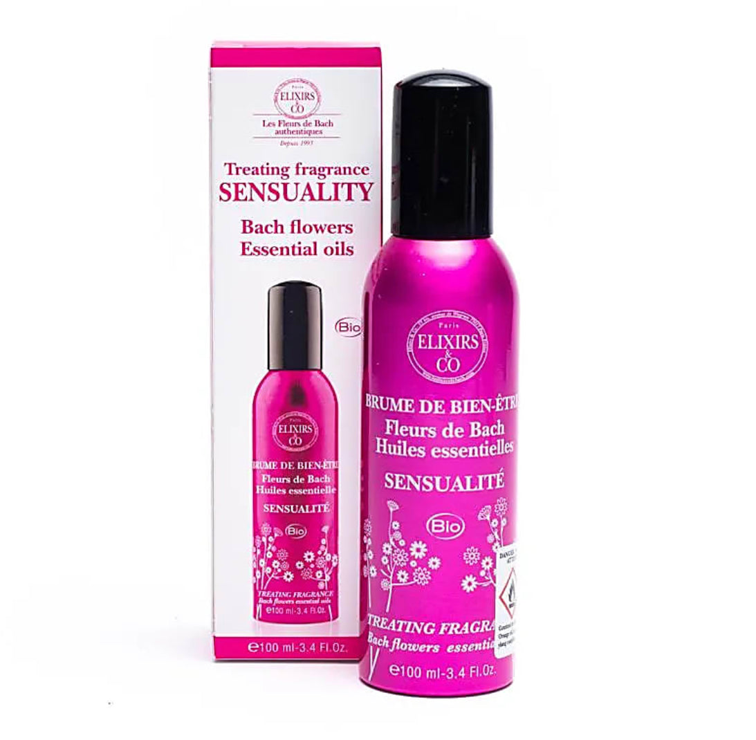Bach room spray-SENSUALITY. L- Authentic Bach Flower organic remedy. 100ml