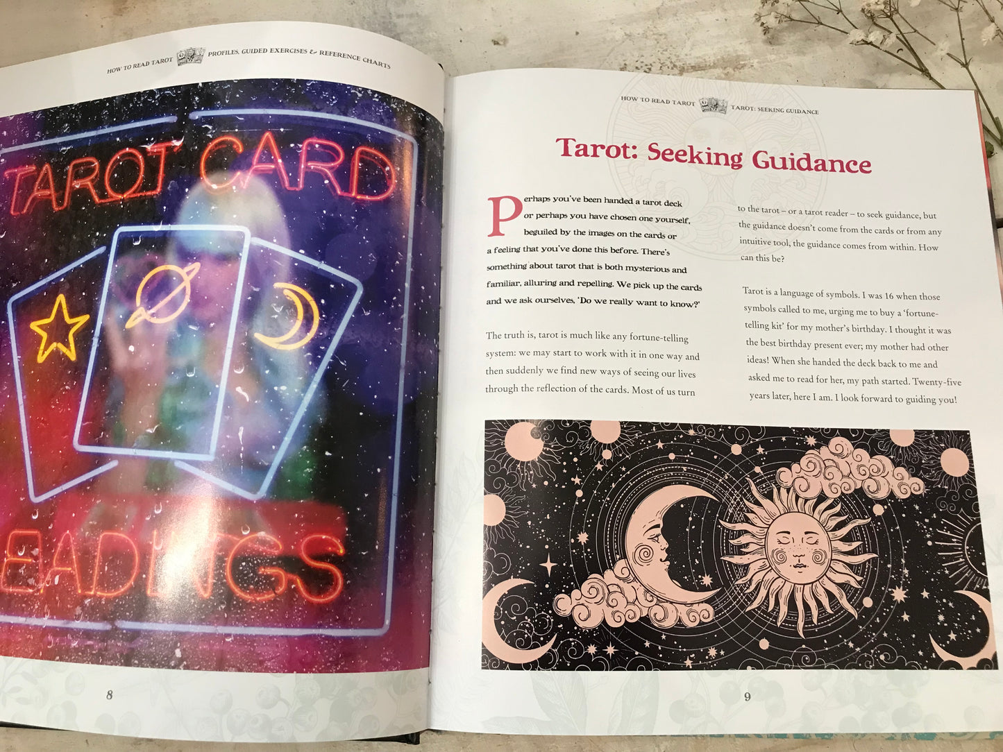 How to read Tarot - Profiles, Guided Exercises and Reference Charts by Hilary Parry Haggerty