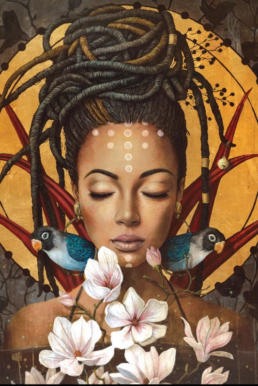 Medicine Heart Oracle – POCKET Panda Edition Nourishing Transfusions of Medicinal Grace Alana Fairchild Artwork by Sophie Wilkins