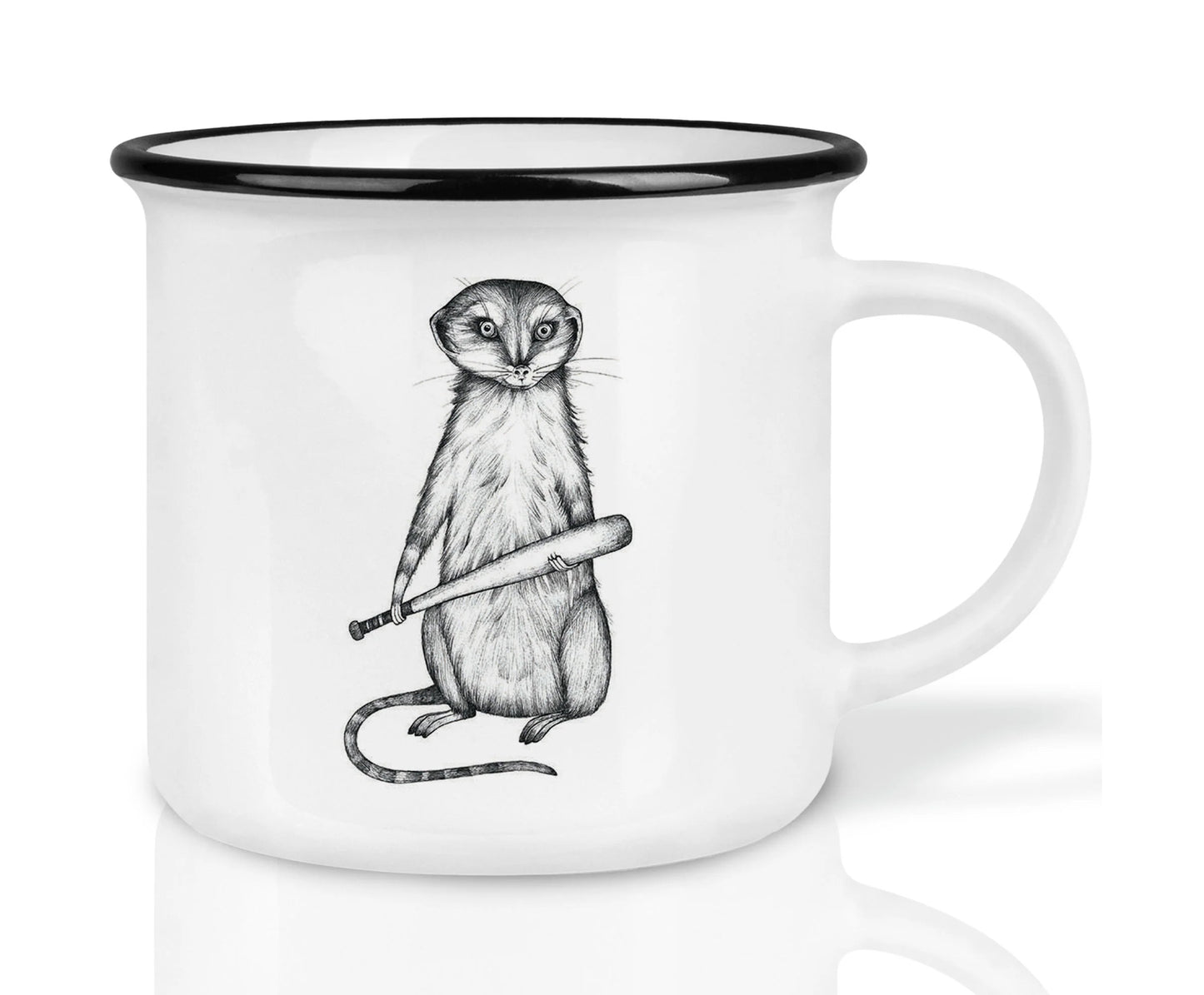 High quality ceramic mug- Harry The Hitman- Meerkat