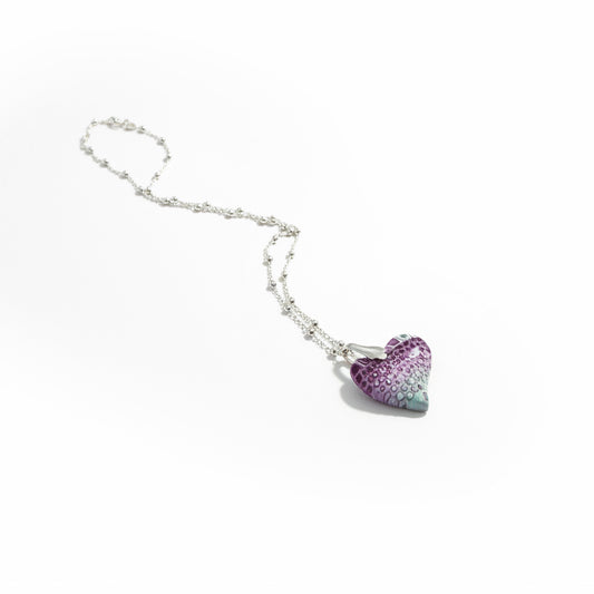 Mini Heart | Sanctuary | Sterling Silver | Mosaic