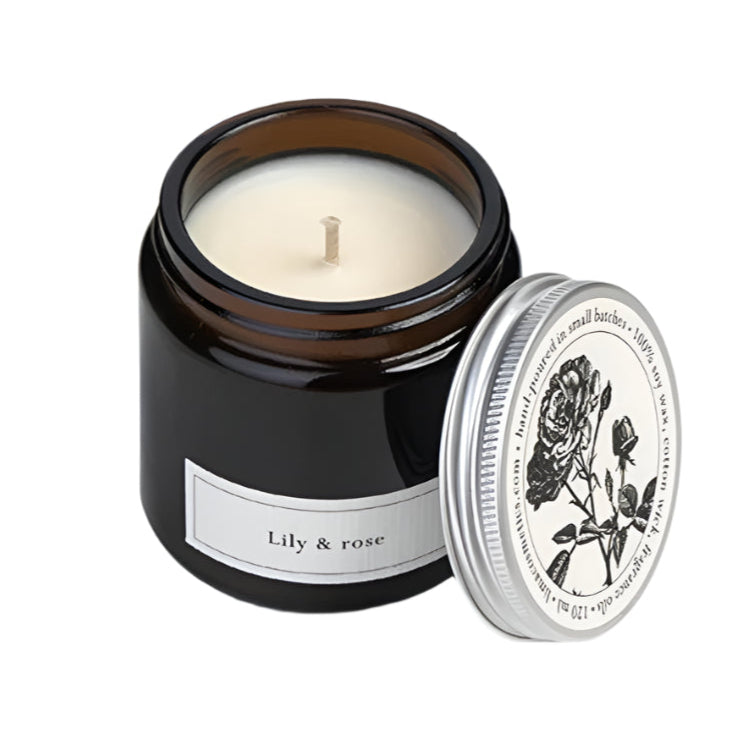 Lily and Rose soy wax ARTISAN natural candle -hand poured in small batches