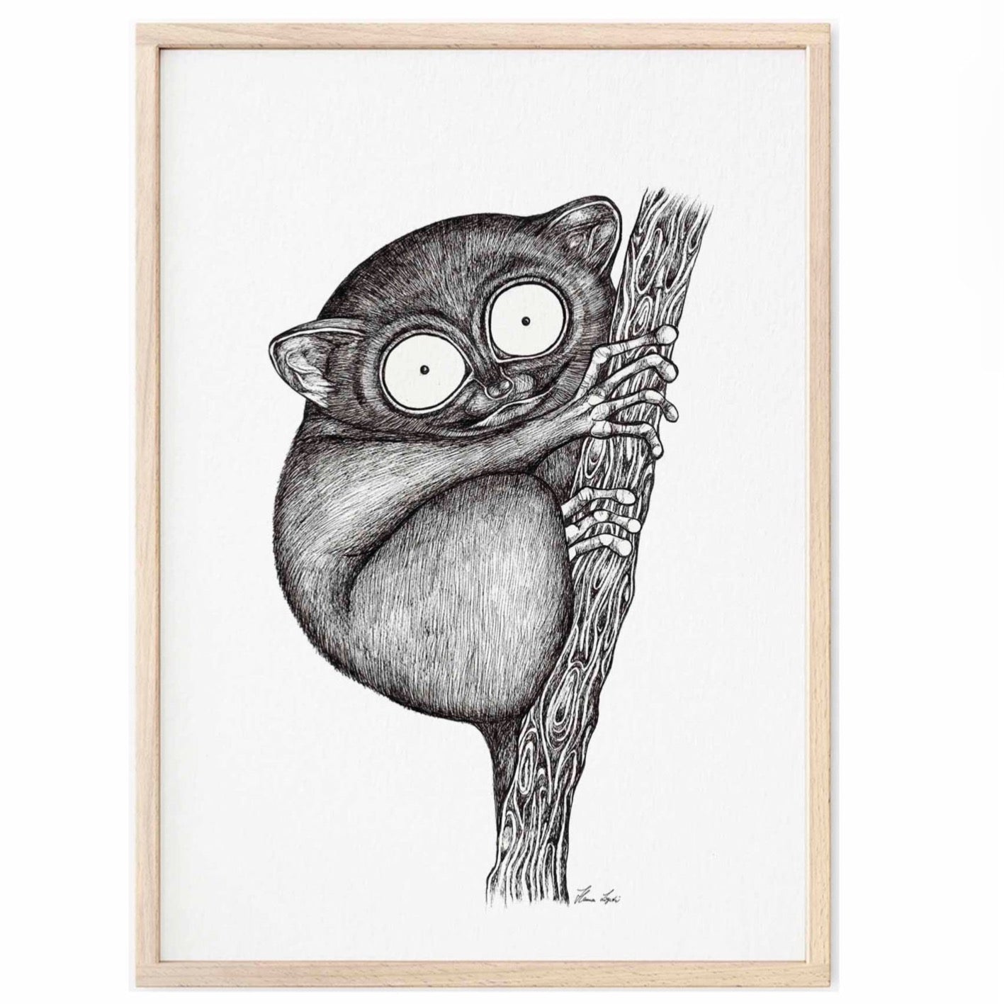 Premium Art Print - Tarsier