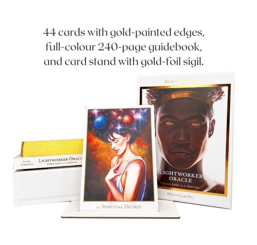 Lightworker Oracle: Fierce Love 11.11 Edition by Alana Fairchild (Author), Mario Duguay (Author), Hillary Wilson (Author)