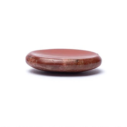 Piedra de preocupación de jaspe rojo