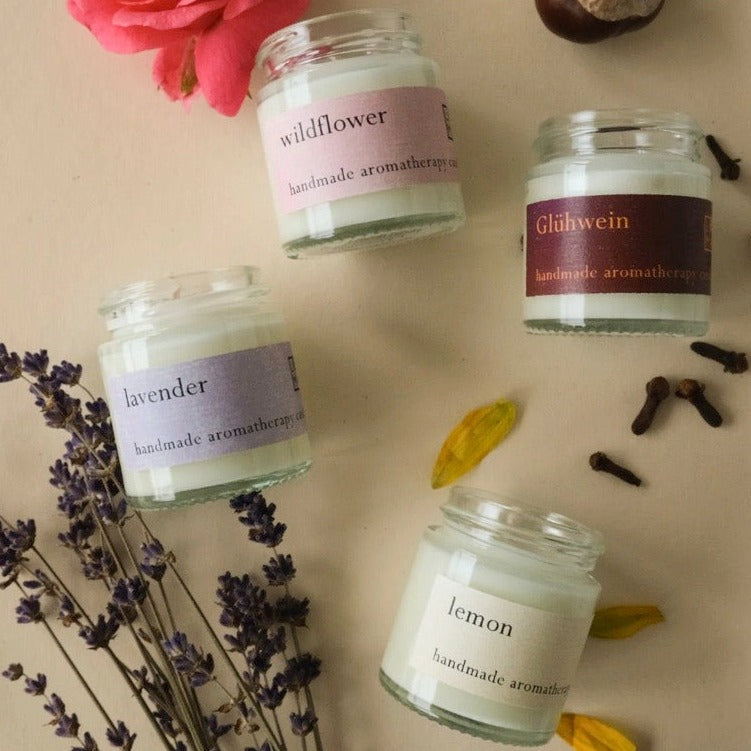 WINTER Edition - PETITE Kerzenbox - Sojawachs ARTISAN Naturkerzenset