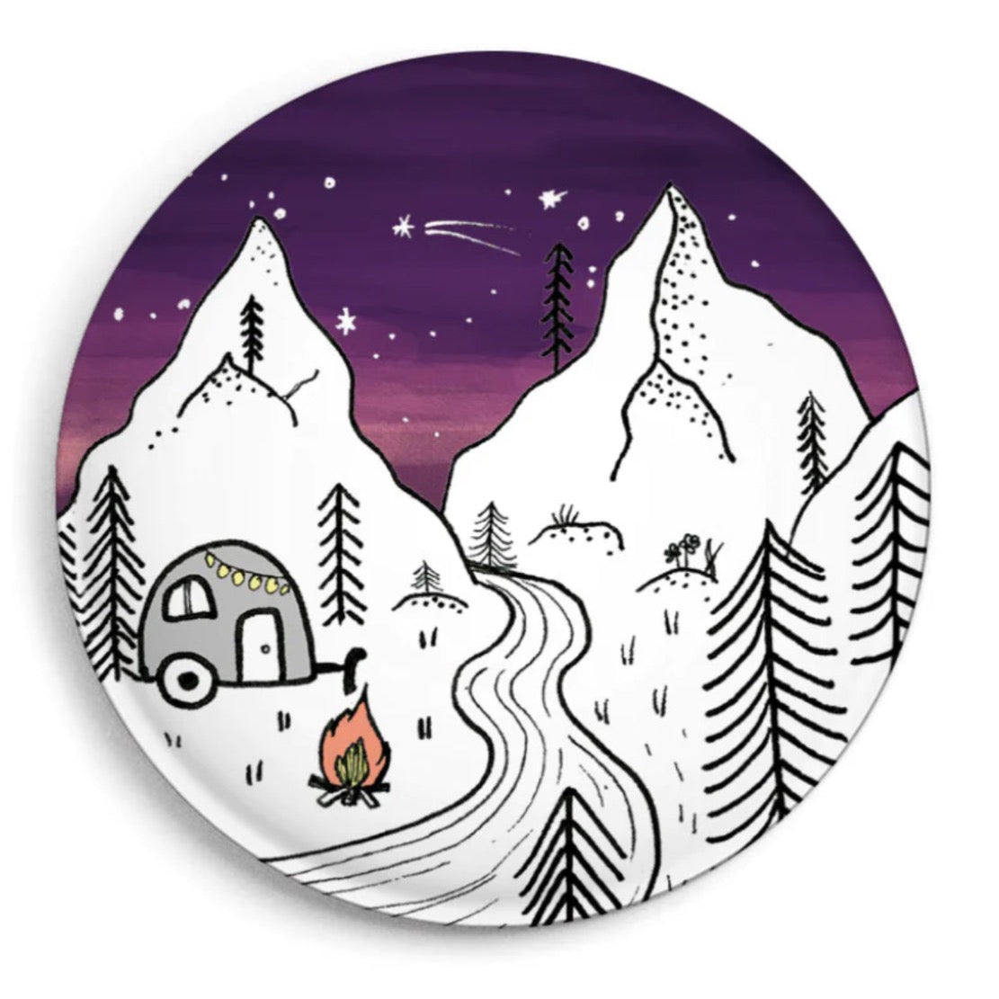 Magnet - Nachtcamping