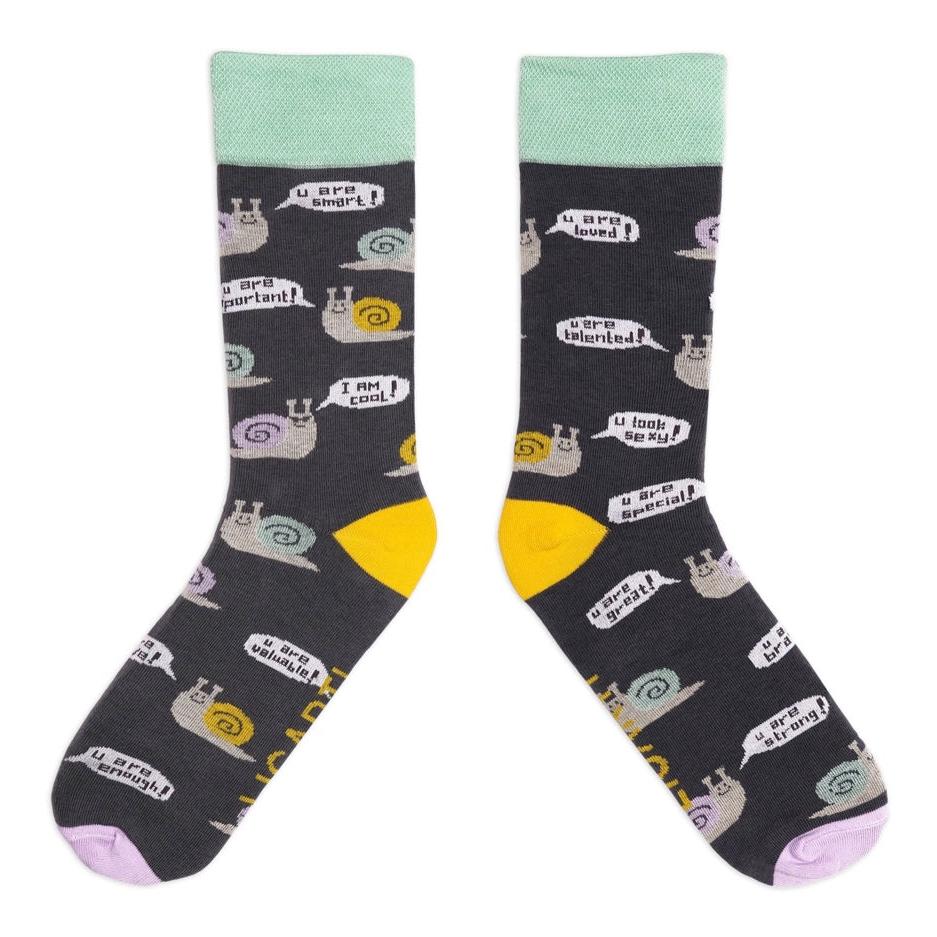 Snail ´U are Loved¨socks