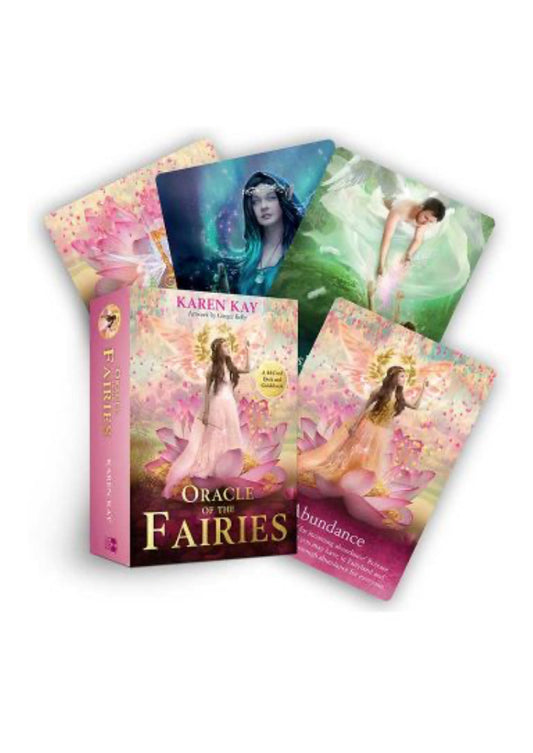 Oráculo de las hadas: baraja de 44 cartas y guía Por Karen Kay