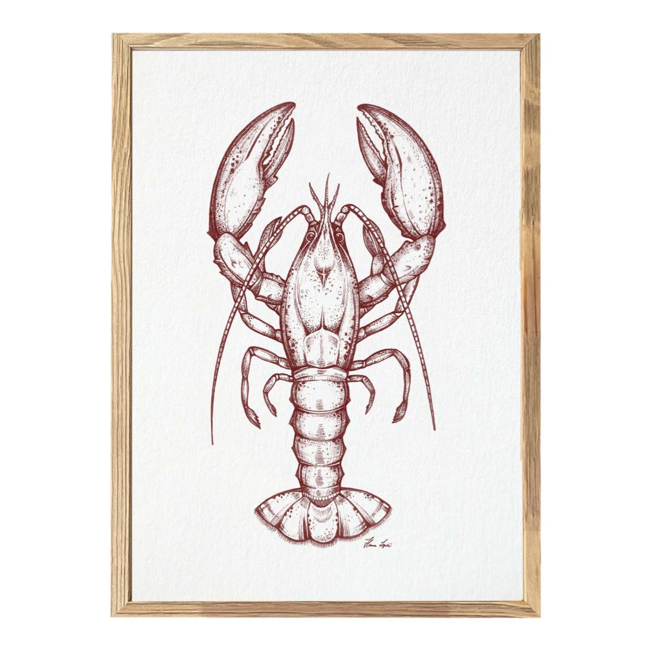 Premium Art Print - Lobster