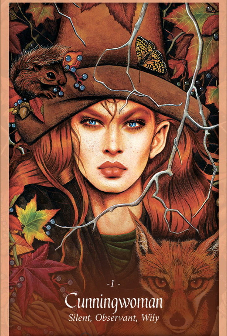 Card deck-The Faery Forest Oracle - Lucy Cavendish