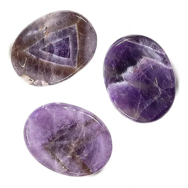 Amethyst Worry Stone