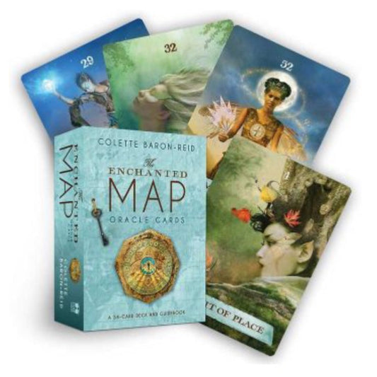 Baraja de cartas - Cartas del oráculo del mapa encantado