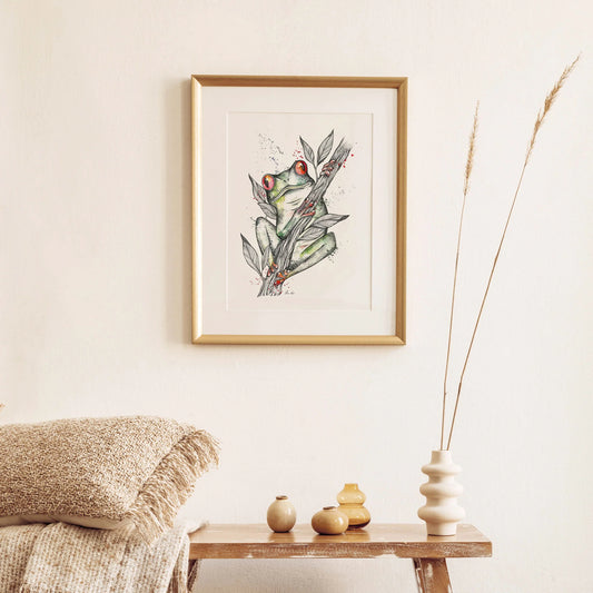 Premium Art Print - Sapo Frog