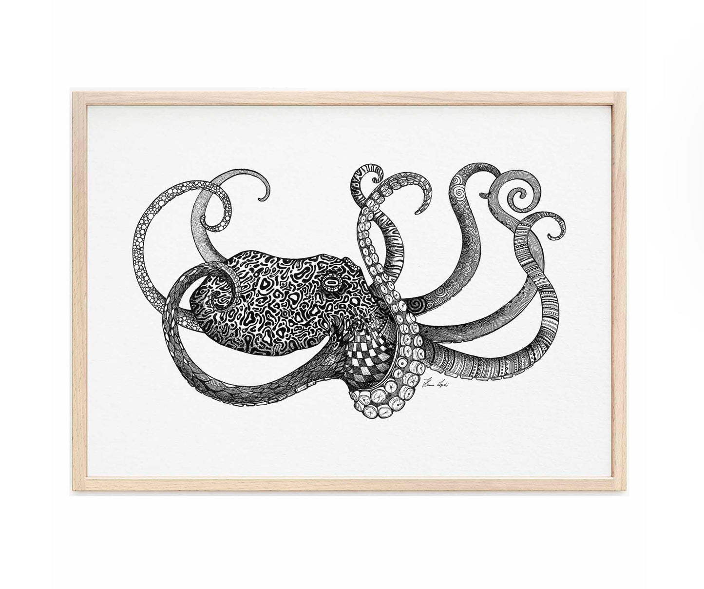 Premium Art Print - Octopus