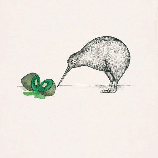 Best Organic Super Soft unisex T-shirt -Two Kiwis