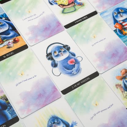 Oráculo de las hadas: baraja de 44 cartas y guía Por Karen Kay