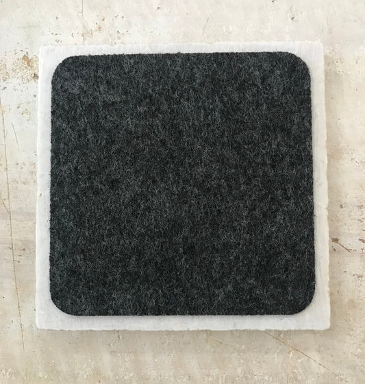 Natural stone art tile "Radishes"