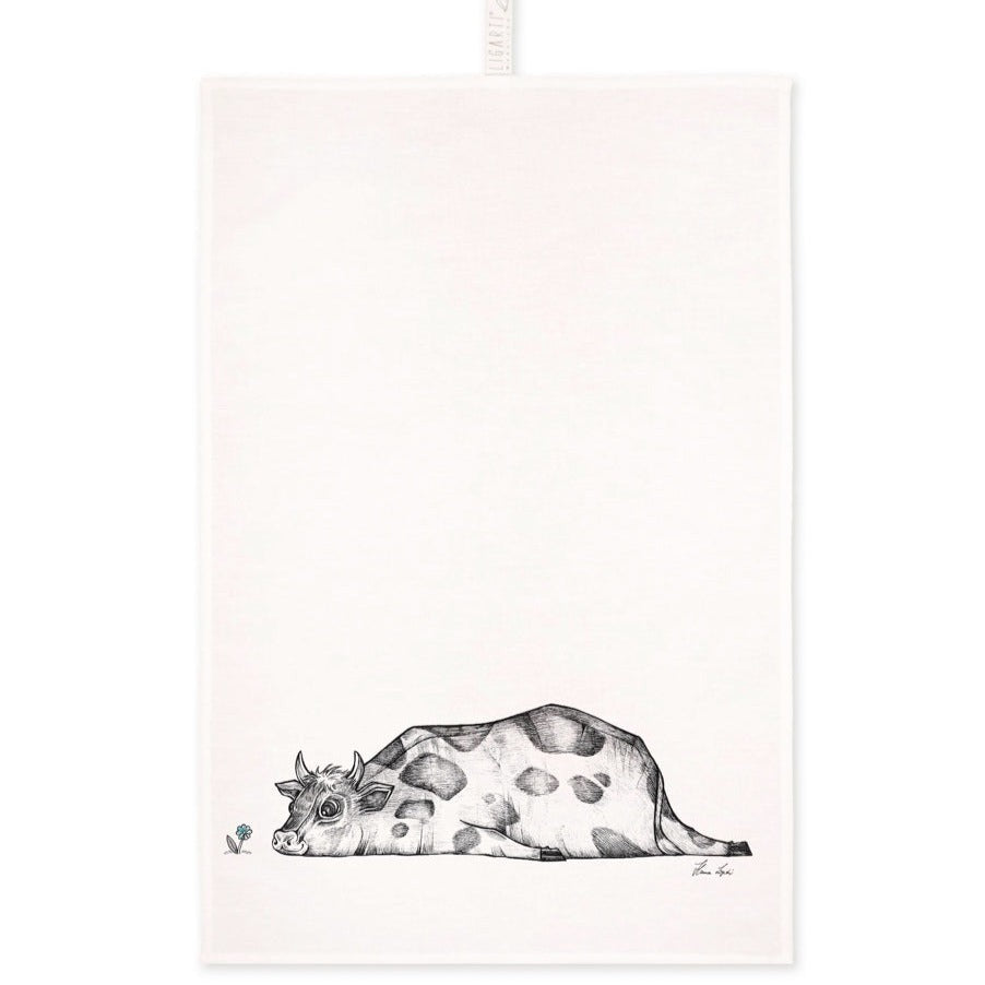 Tea Towel - Rita - 🌿 Half linen kitchen towel (55% linen / 45% cotton)