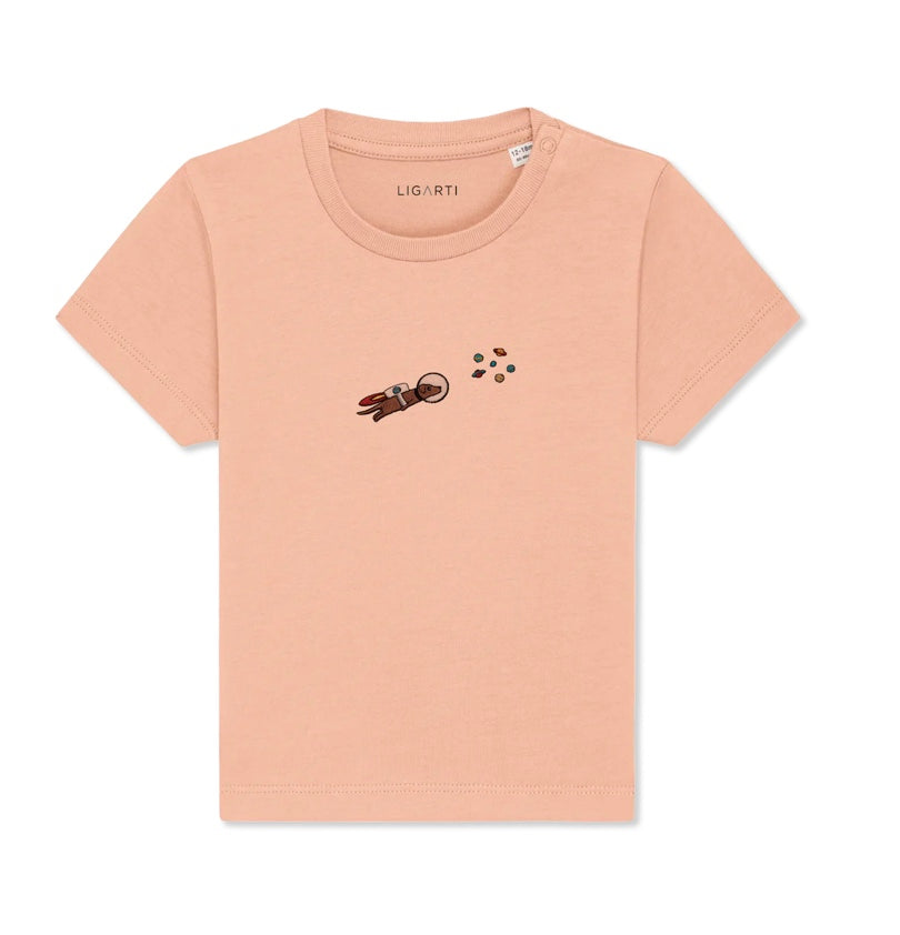 Unisex-T-Shirt aus Bio-Baumwolle – Garnele