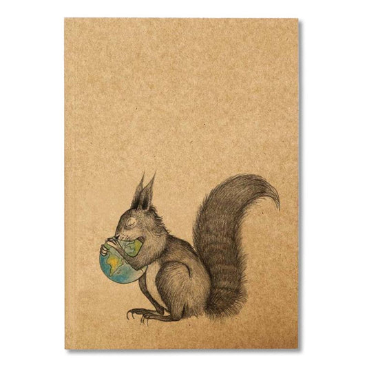 Libreta - Ardilla - PAPEL RECICLADO