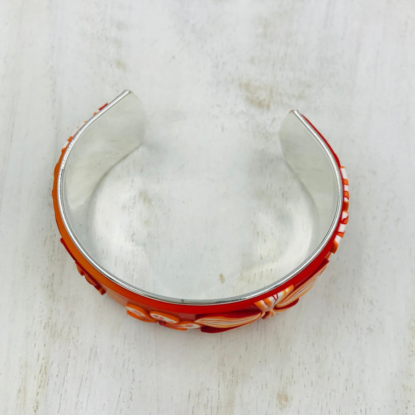 “Ardiente” Bracelet cuff by Stephanie Fraselle - Artisan Jewellery Design