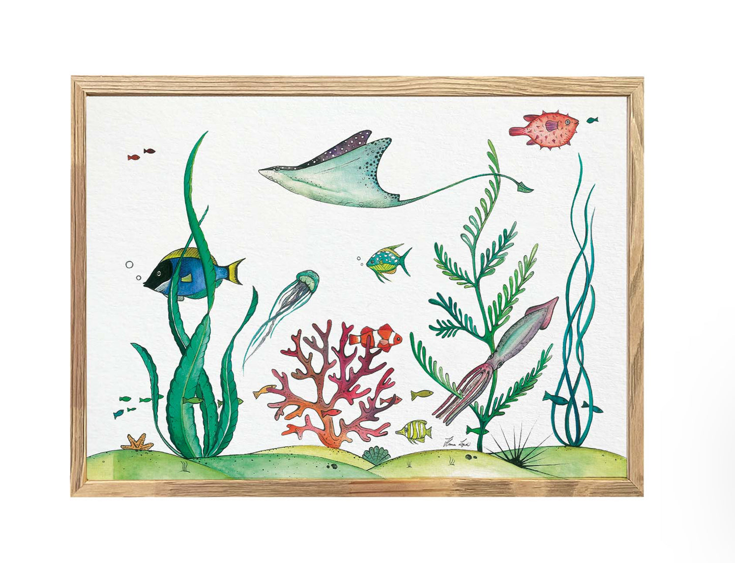 Premium Art Print - Underwater World