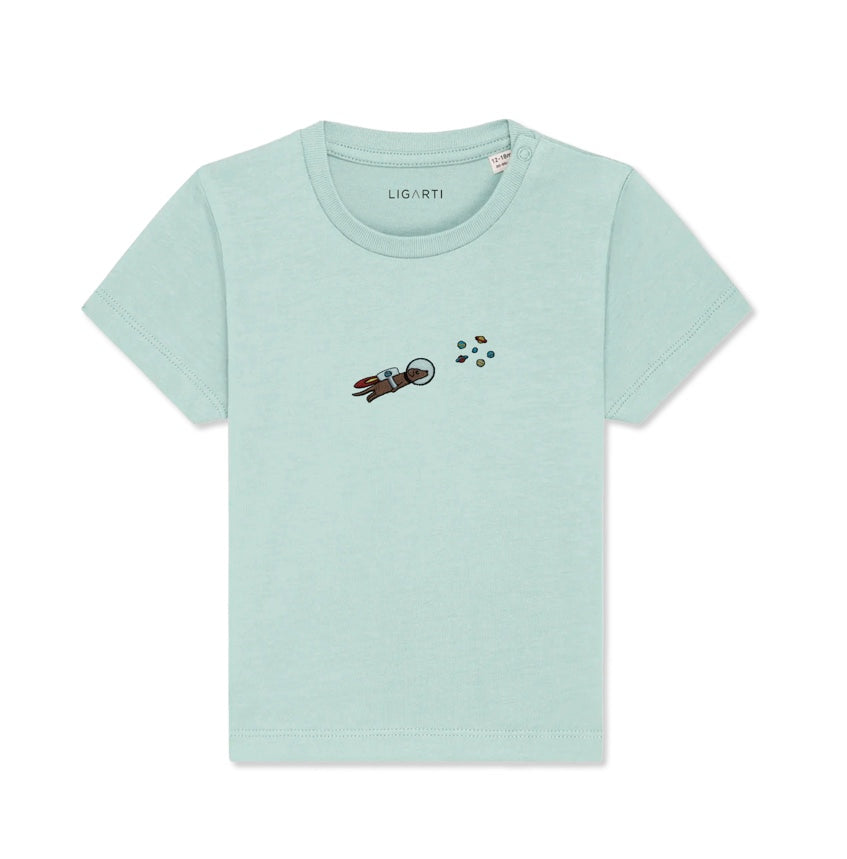 Unisex-T-Shirt aus Bio-Baumwolle – Garnele
