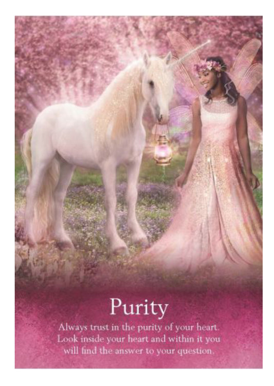 Oráculo de las hadas: baraja de 44 cartas y guía Por Karen Kay