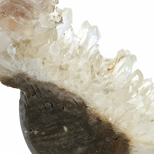Druzy Quartz Hand Carved Eagle