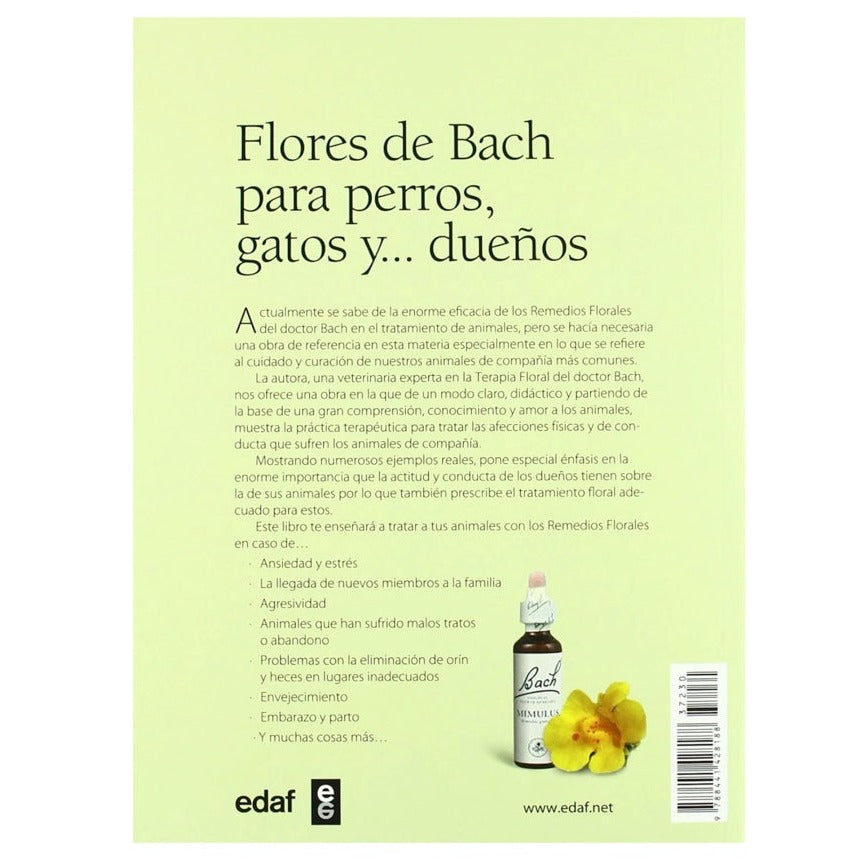 FLORES DE BACH PARA PERROS GATOS Y DUEÑOS de Cristina Delgado Pascual (Autor) SPANISCHE AUSGABE