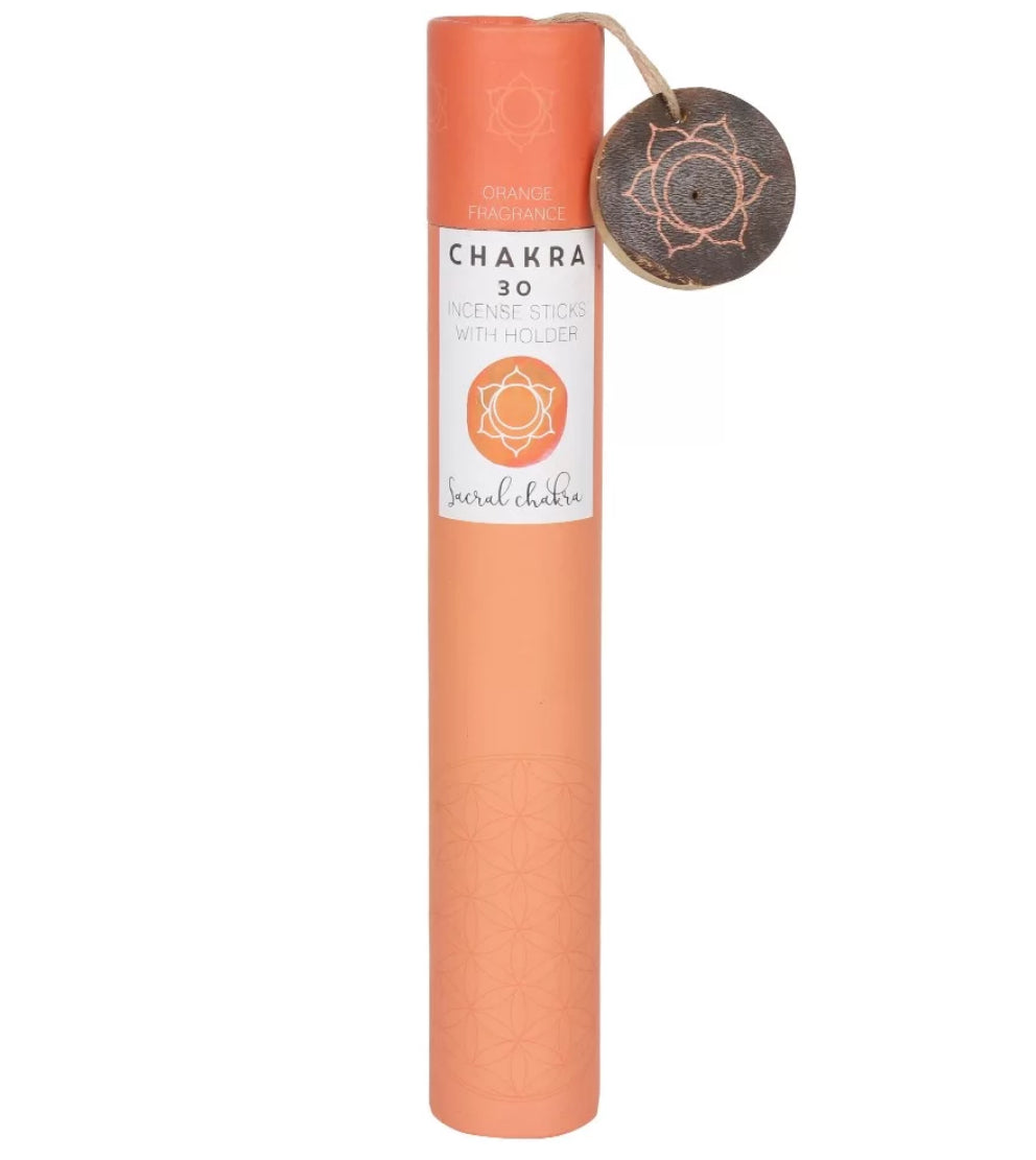 Orange fragrance- Sacral Chakra incense sticks