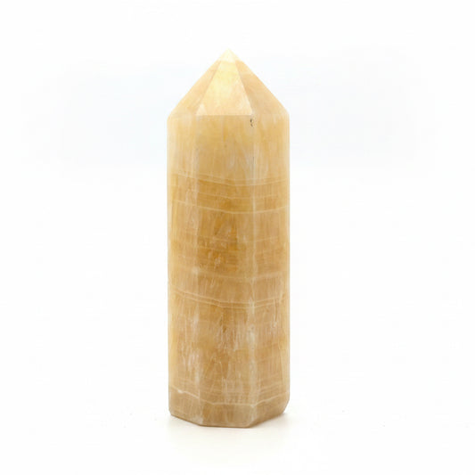 Orange Calcite Obelisk