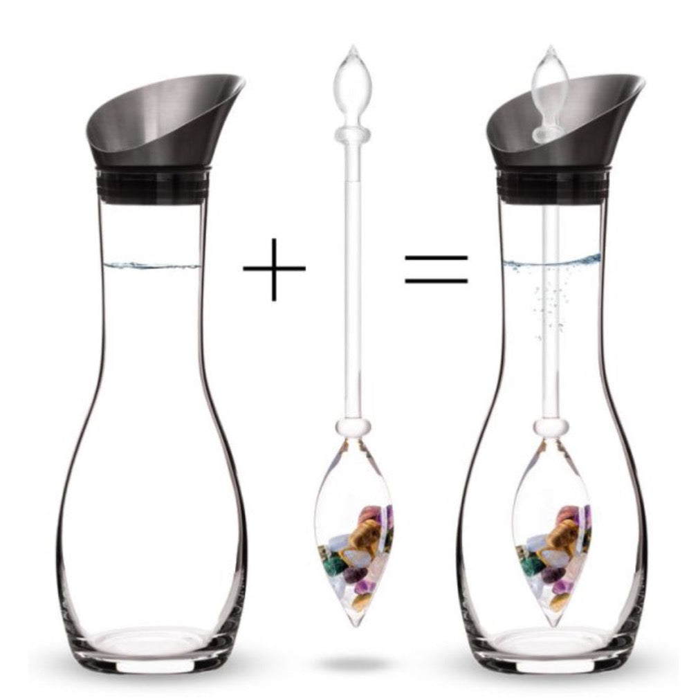 Gemstone Vial – Five Elements - Handblown Artisan Glass