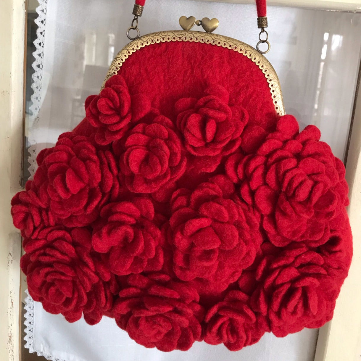 Artisanal Flower Special Occasion Bag