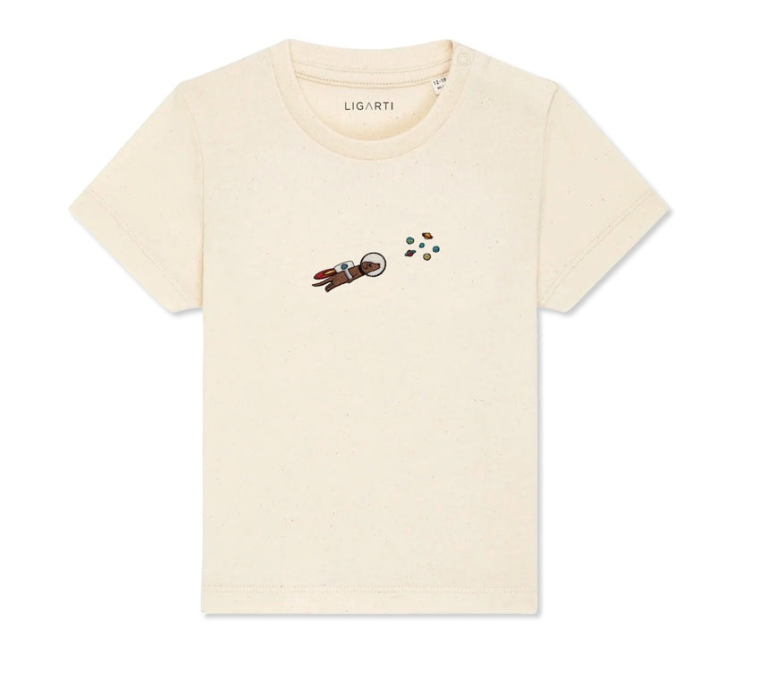 Unisex-T-Shirt aus Bio-Baumwolle – Garnele