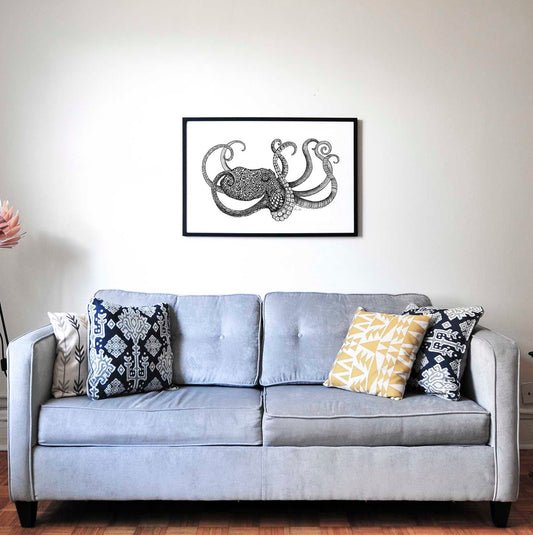 Impresión artística premium: Pulpo