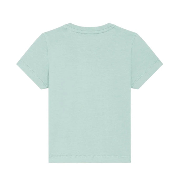 Best Organic Super Soft T-shirt for Babies - Embroidered - AstroWoof The Space Dog