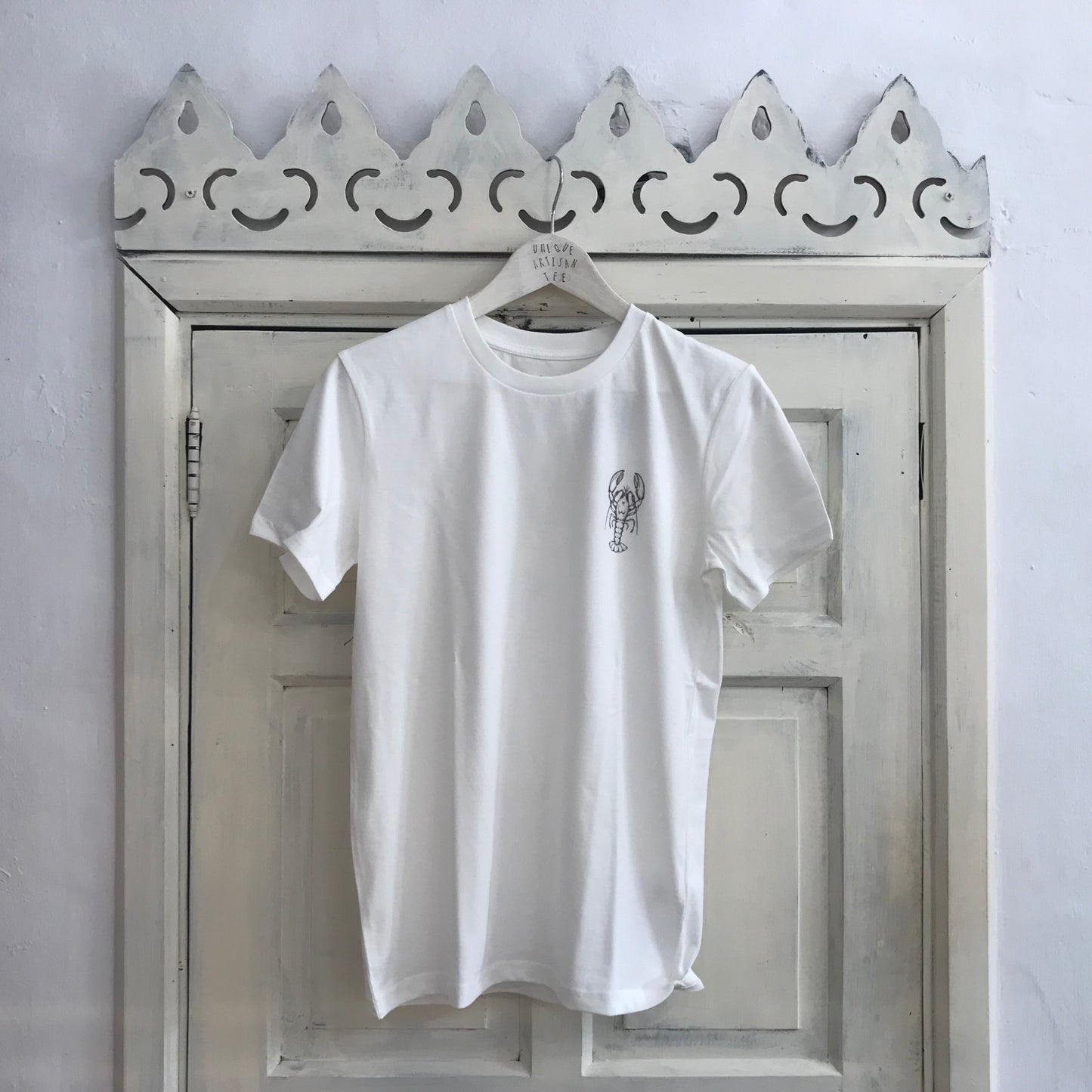 Camiseta unisex de algodón orgánico - Langosta
