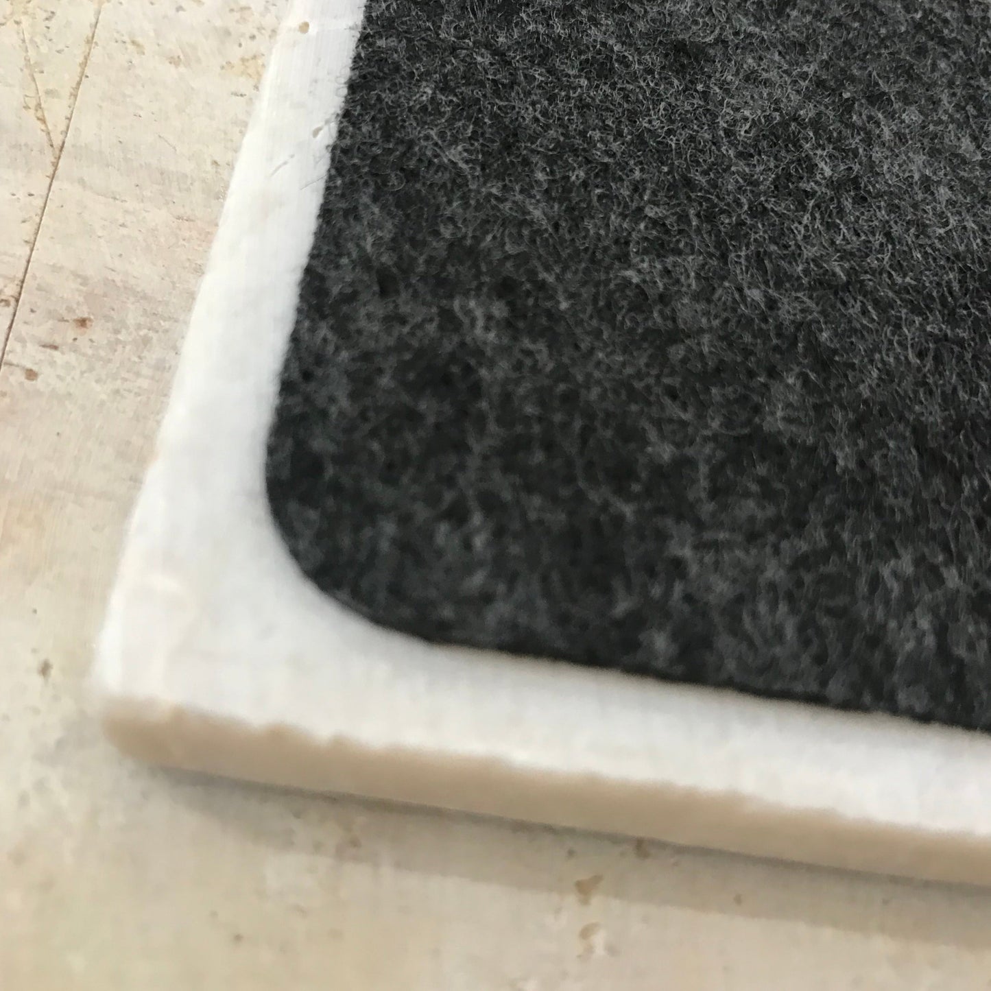 Natural stone art tile two “Flying fish”